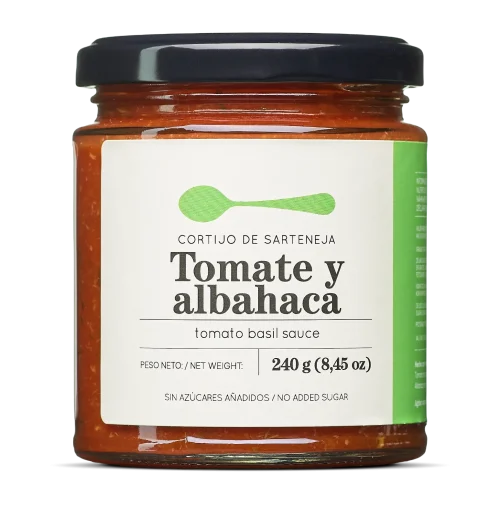 salsa-de-tomate-albahaca Tomato and Basil Sauce 240g