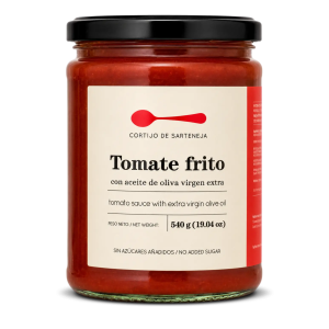 Salsa Casera de Tomate Frito con AOVE | Sin azúcar añadido y 100% natural!